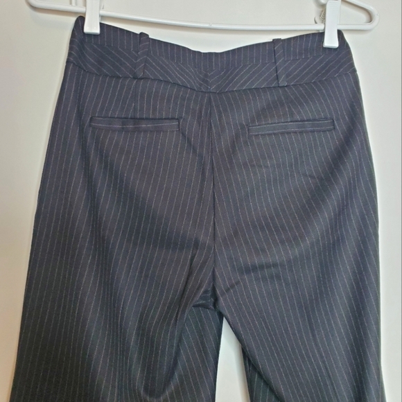 Le Chateau Women's Black Pinstripe Trouser, Wool Blend Pants, Size 0 - NWT - Picture 12 of 17